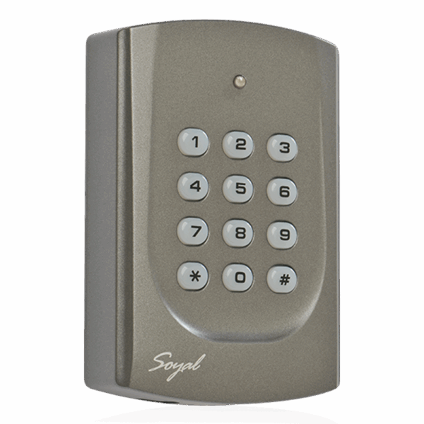 SOYAL AR‑721H (D) – Controlador de acceso proximidad con teclado, RS‑485, 125 kHz / 13 56 MHz (D‑HF/MF)